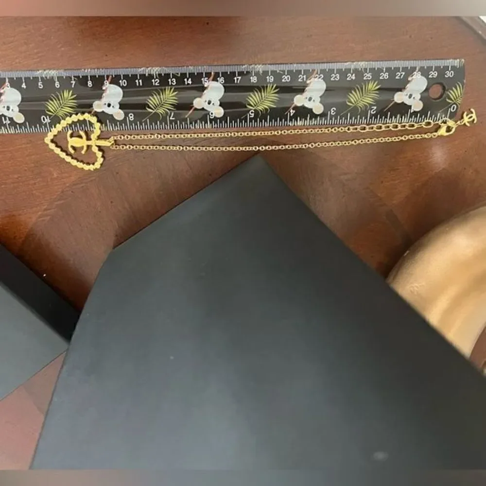 CHANEL• DUBAI BLING FAME• BNIB GHW Crystal Necklace‎